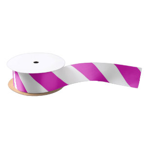 STRIPES adjustable Pink Satin Ribbon