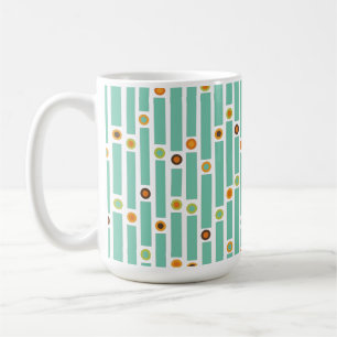 Stripes and Circles  Coffee Mug