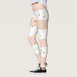 Stripes and Polka Dots Leggings