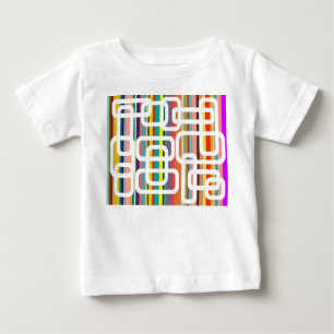 Stripes and Rectangles Baby T-Shirt