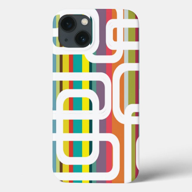 Stripes and Rectangles  Case-Mate iPhone Case (Back)
