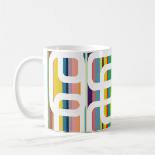 Stripes and Rectangles Coffee Mug