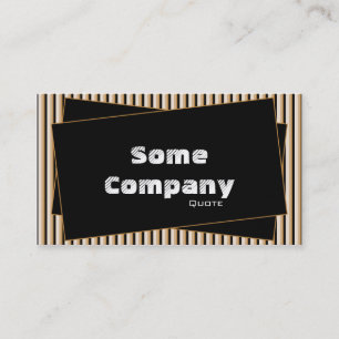 Stripes And Scraps (Hot Cocoa) Business Card