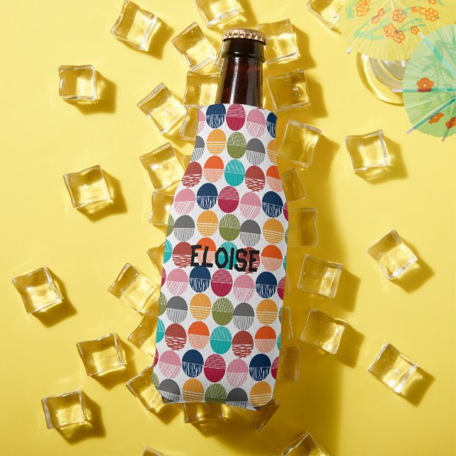 Stripes and Solids  Bottle Cooler (In Situ Summer)