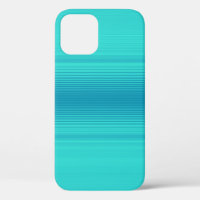 Stripes - Aqua Turquoise Cyan Blue