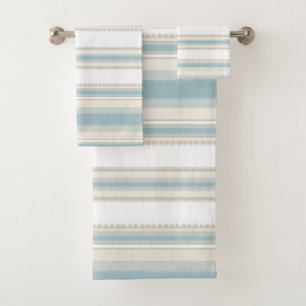 Stripes Bath Towel Set