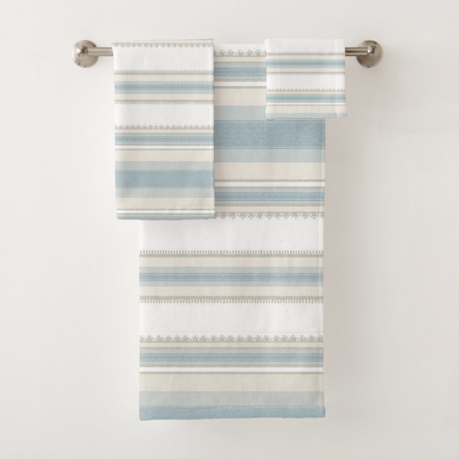 Stripes Bath Towel Set (Insitu)
