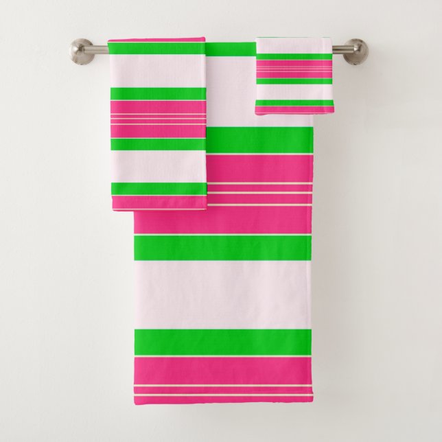 Stripes Bath Towel Set (Insitu)