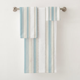 Stripes Bath Towel Set