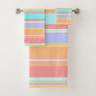 Stripes Bath Towel Set