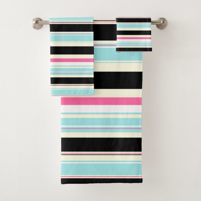Stripes Bath Towel Set (Insitu)