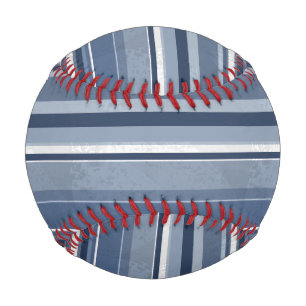 Stripes Blue Baseball