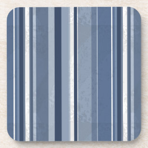 Stripes Blue Coaster