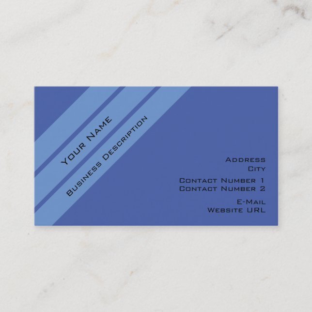 Stripes Business Card (Front)