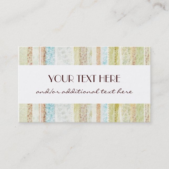 Stripes Business Card (Front)