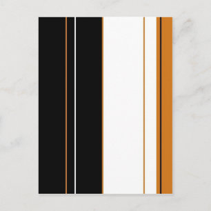 Stripes Calico Postcard