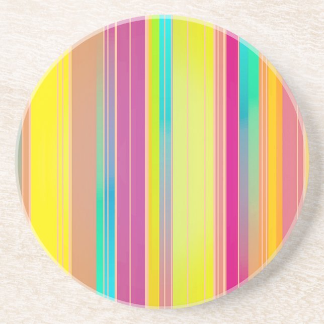 Stripes Coaster (Front)