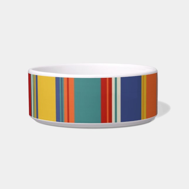  Stripes Colourful  Bowl (Front)