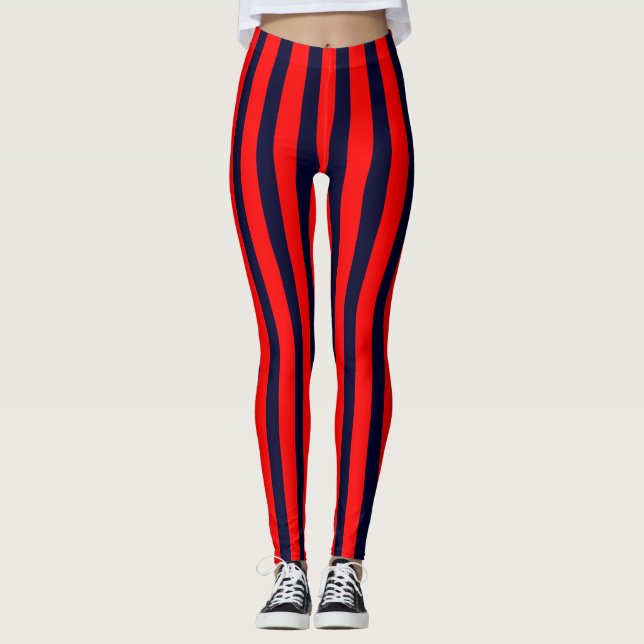 Stripes Custom Leggings (Front)