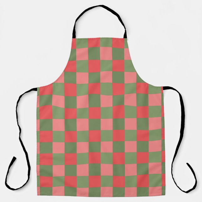 Stripes fabric pattern designhome decor, backgroun apron (Front)