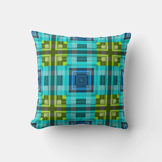 Stripes Fashion Retro Pattern Art Design Abstract Cushion (Front)