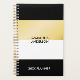 Stripes Golden Palette Colours Planner