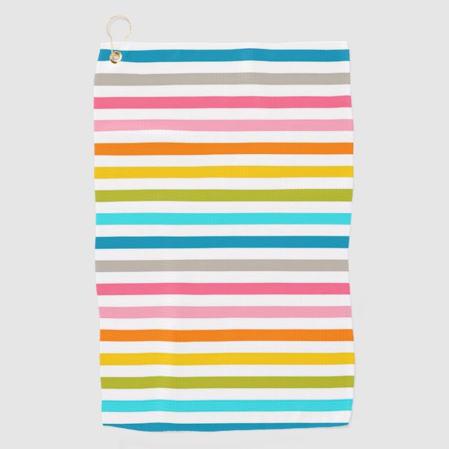 Stripes Golf Towel (Front)