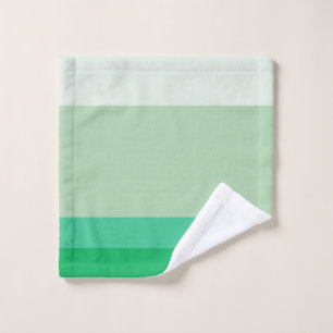 Stripes Green eggshell coriander : Spring Palette Bath Towel Set