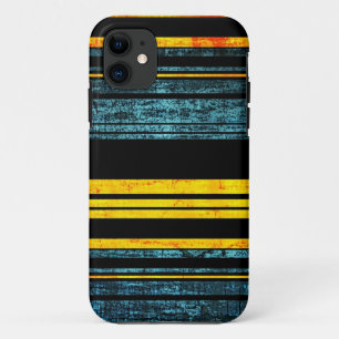 Stripes grunge texture iPhone 11 case