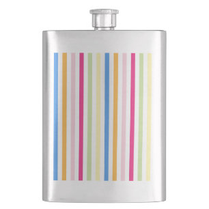 Stripes Hip Flask