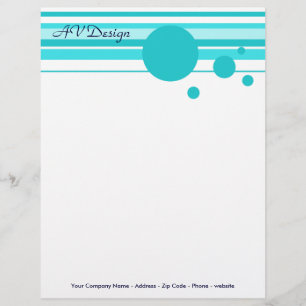 Stripes In Blue Flyer