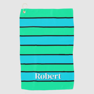 Stripes In Design Golf Towel