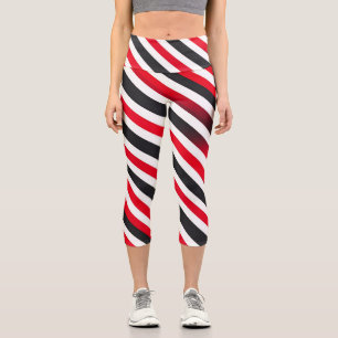 Stripes in Motion Capri Leggings