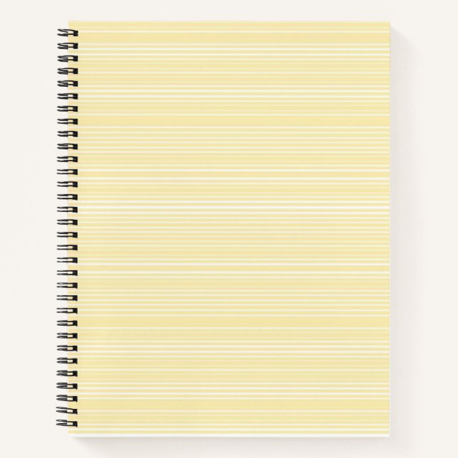 stripes modern abstract art notebook (Front)
