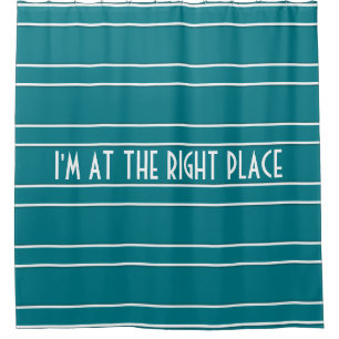Stripes narrow white shadow + your backg. & idea shower curtain