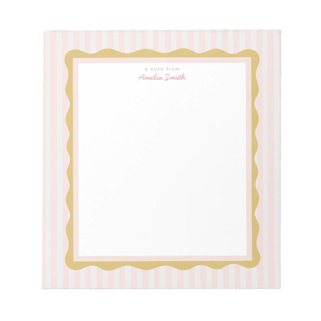 Stripes Note Cards (Front)