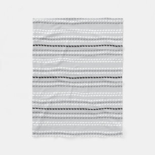 Stripes of Sheep Fleece Blanket