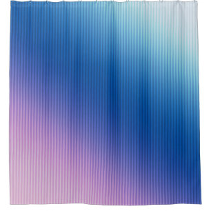 stripes , ombre , pink gradient shower curtain