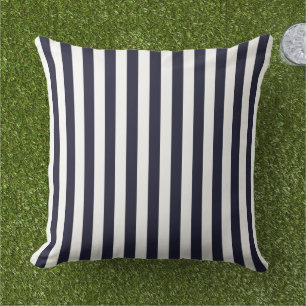 Stripes Outdoor Throw Pillow