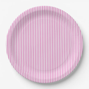 Stripes Paper Plate
