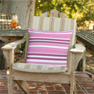 Stripes Pastel colourful modern geometrical Cushion