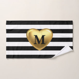 Stripes Pattern Bath Towel Set
