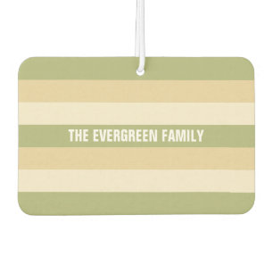Stripes Pattern custom car air freshner Car Air Freshener