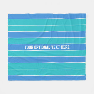 Stripes Pattern custom fleece blanket