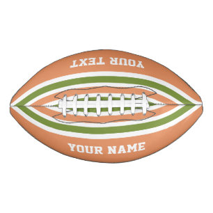 Stripes Pattern custom footballs