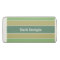 Stripes Pattern custom name erasers
