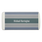 Stripes Pattern custom name erasers
