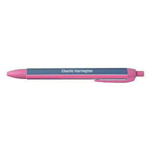 Stripes Pattern custom name pens