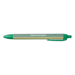 Stripes Pattern custom name pens