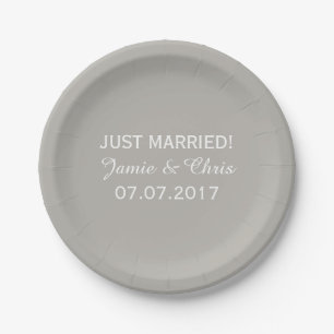 Stripes Pattern custom paper plates
